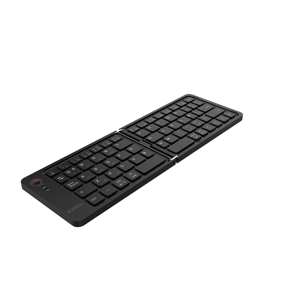 Teclado Bluetooth Soul KBT02 Plegable Español LATAM - 20 hs de Batería