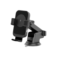 Soporte Auto Soul Q600 2 en 1 con Carga Inalámbrica 15W