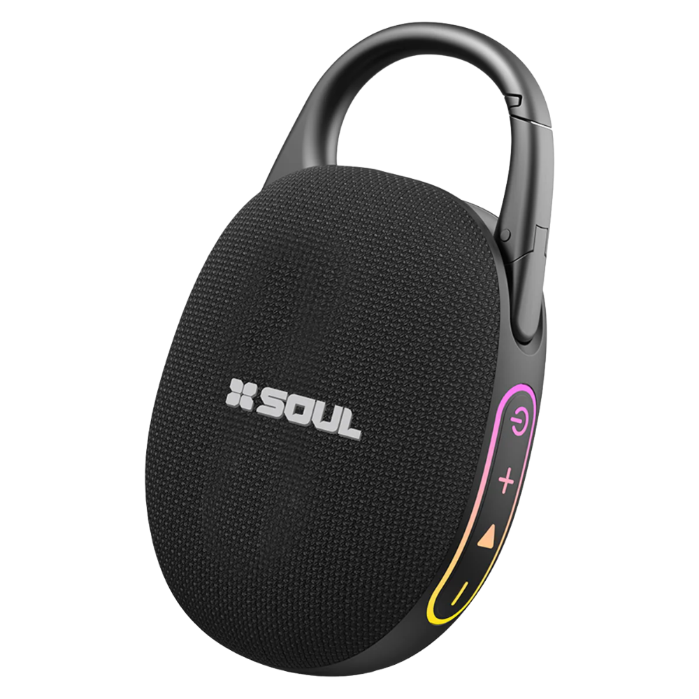 Parlante Bluetooth Soul XS650 Mix Rock 7W con LED - Negro