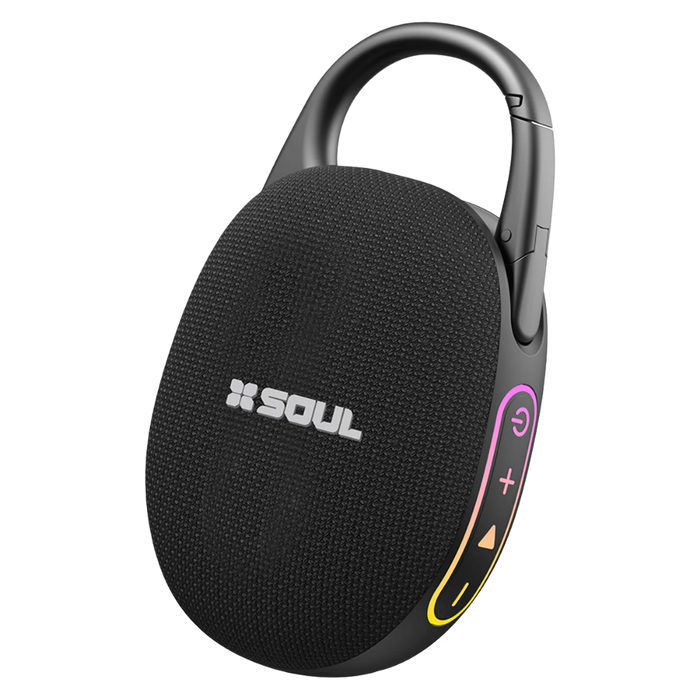 Parlante Bluetooth Soul XS650 Mix Rock 7W con LED - Negro
