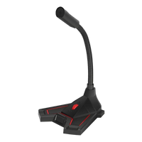 Micrófono Gamer Xtrike Me XMC-01 Omnidireccional USB - Negro