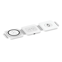 Cargador Inalámbrico Magnetic Base Triple Rápido Para iPhone