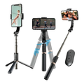 Estabilizador Gimbal Para Celular Trípode 4 en 1 Palo Selfie