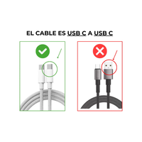 Cable USB-C Soul Classic 60W para Samsung y iPhone 15 - 1 Metro