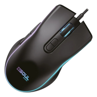 Mouse Gamer Soul XM600 RGB - 3600 DPI - Negro