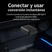 Convertí tu CarPlay en inalámbrico para siempre y deja de usar cables — sin cambiar el stereo