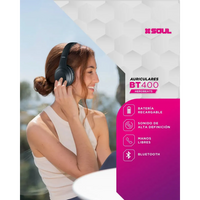 Auriculares Inalámbricos Bluetooth Soul BT-400 Vincha Manos Libres