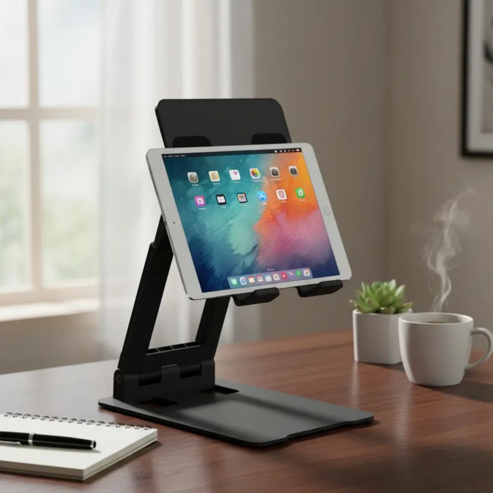Soporte iPad Tablet Celular Plegable Regulable Escritorio