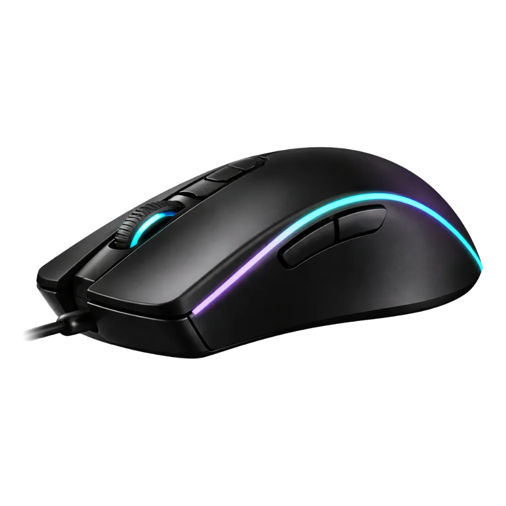 Mouse Gamer Soul XM600 RGB - 3600 DPI - Negro