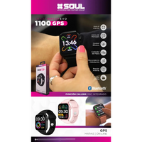 Reloj Inteligente Smartwatch Soul Hombre GPS Integrado EVO 1100
