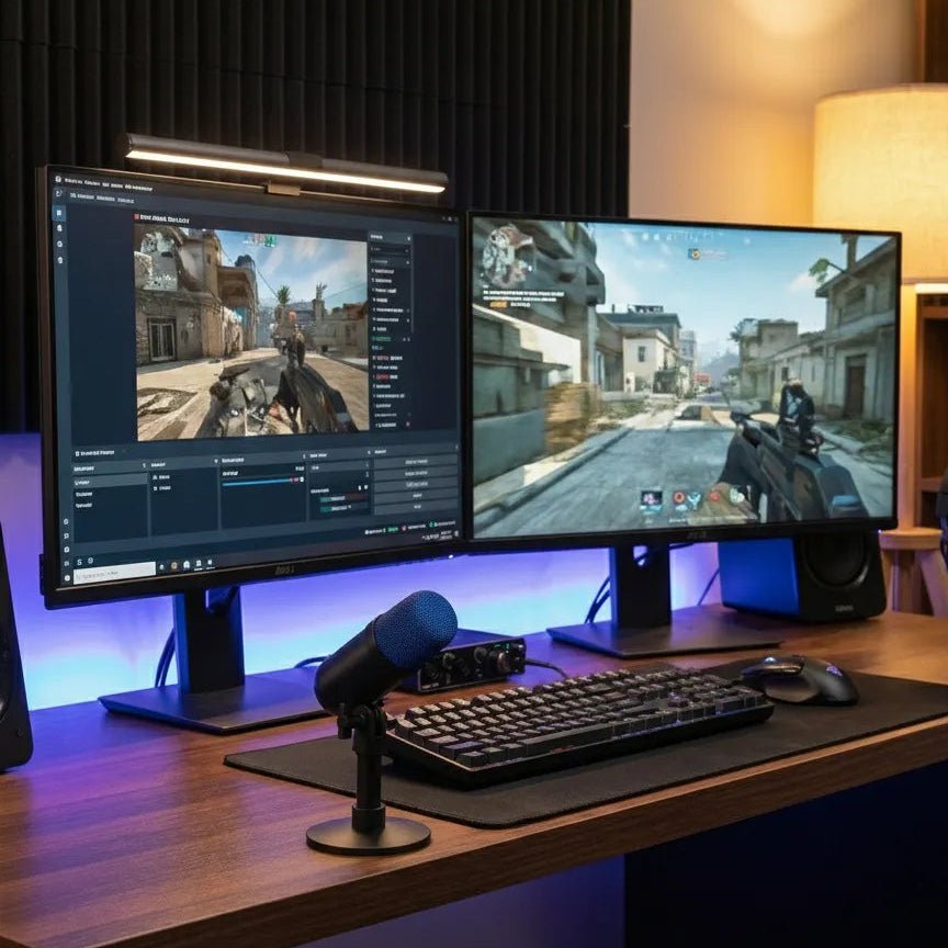 Micrófono Gamer RGB Soul XMIC 450 para Streaming y Gaming | Brazo + Base + Antipop Incluidos