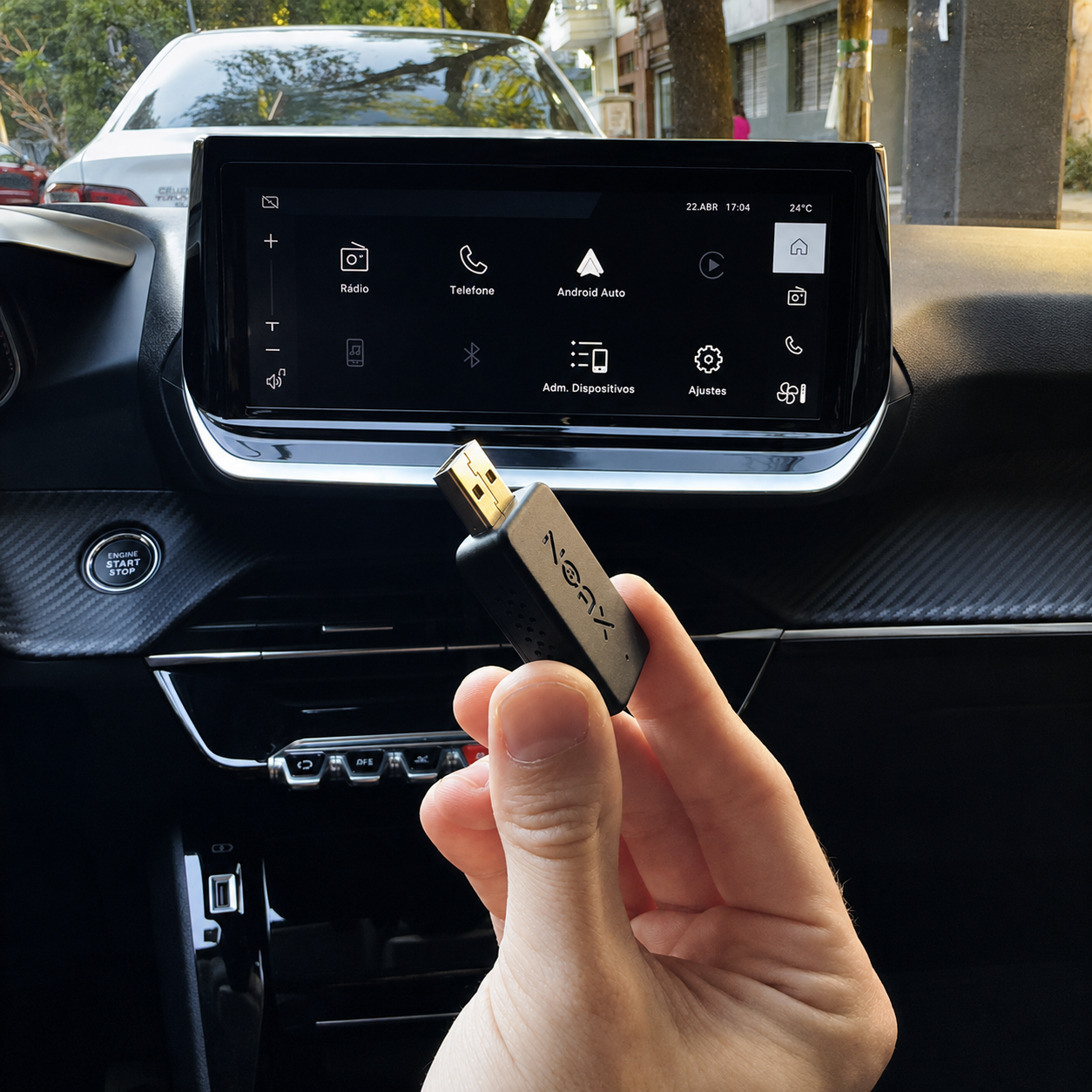 Convertí tu CarPlay en inalámbrico para siempre y deja de usar cables — sin cambiar el stereo