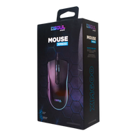 Mouse Gamer Soul XM600 RGB - 3600 DPI - Negro