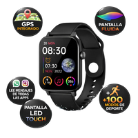 Reloj Inteligente Smartwatch Soul Hombre GPS Integrado EVO 1100