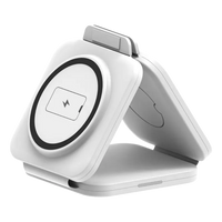 Cargador Inalámbrico Magnetic Base Triple Rápido Para iPhone