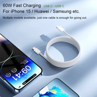 Cable USB-C Soul Classic 60W para Samsung y iPhone 15 - 1 Metro