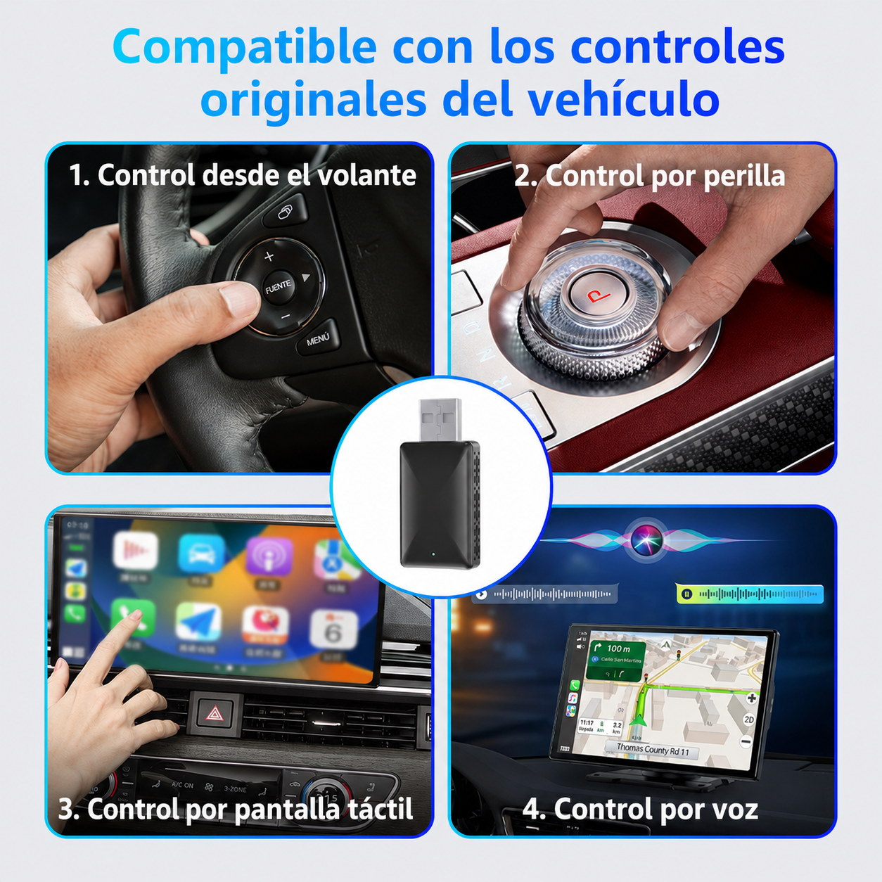 Convertí tu CarPlay en inalámbrico para siempre y deja de usar cables — sin cambiar el stereo
