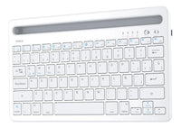 Teclado Bluetooth Soul KBT03 con Soporte para Tablet y Celular - Blanco
