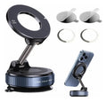 Soporte Celular Auto Magnético SmartFull 40 Con Ventosa Para Tablero Y Parabrisas Anillo Magnético Y Adhesivo Para Magsafe Para iPhone Para Samsung Para Motorola Para Xiaomi Traba Segura Escritorio